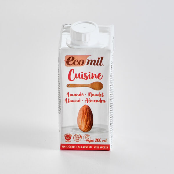 Kulinaarne toode mandlist, suhkruta 200ml Ecomil
